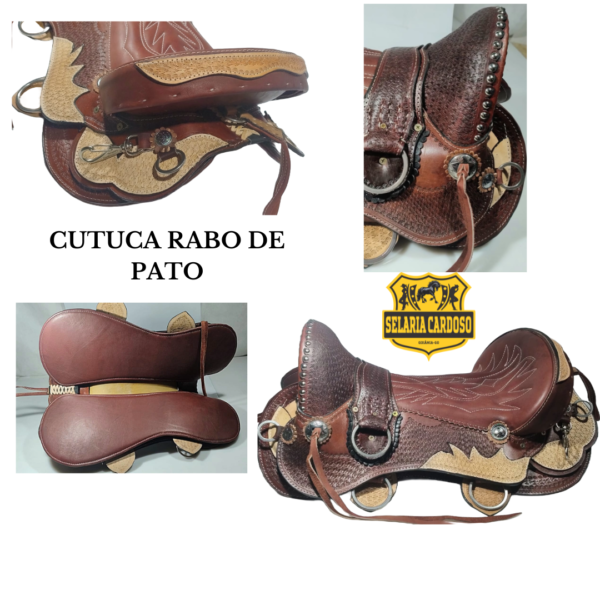 Arreio Cutuco Rabo de Pato o Casco - Imagem 9